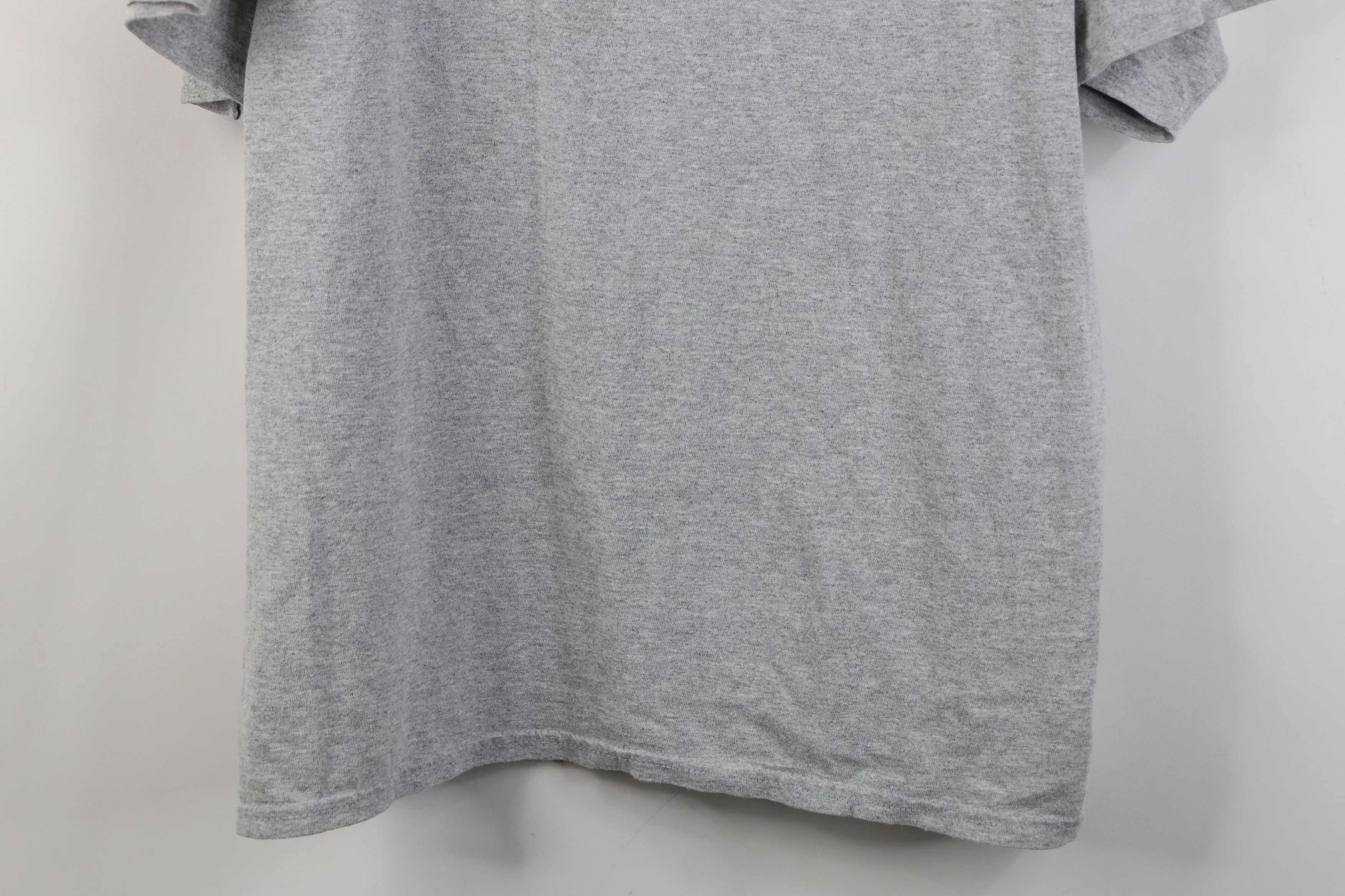 Vintage Vintage 90s Y2K Ohio State University T-Shirt Heather Gray Size US XL / EU 56 / 4 - 3 Thumbnail