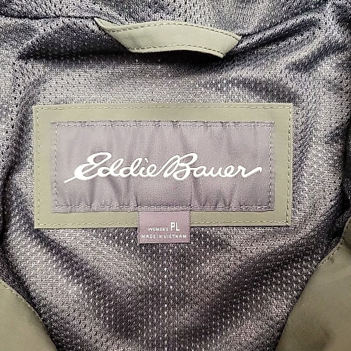Eddie Bauer Eddie Bauer Jacket Womens PL Green Port Townsend Weather Edge Hooded Lined Gorp Size L / US 10 / IT 46 - 4 Thumbnail