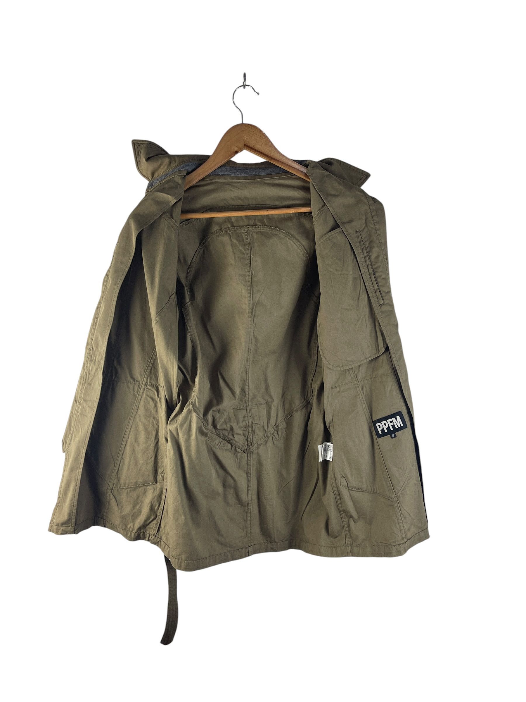 PPFM Vintage PPFM Eastern Rock Hooded Military Utility Jacket Size US S / EU 44-46 / 1 - 3 Thumbnail