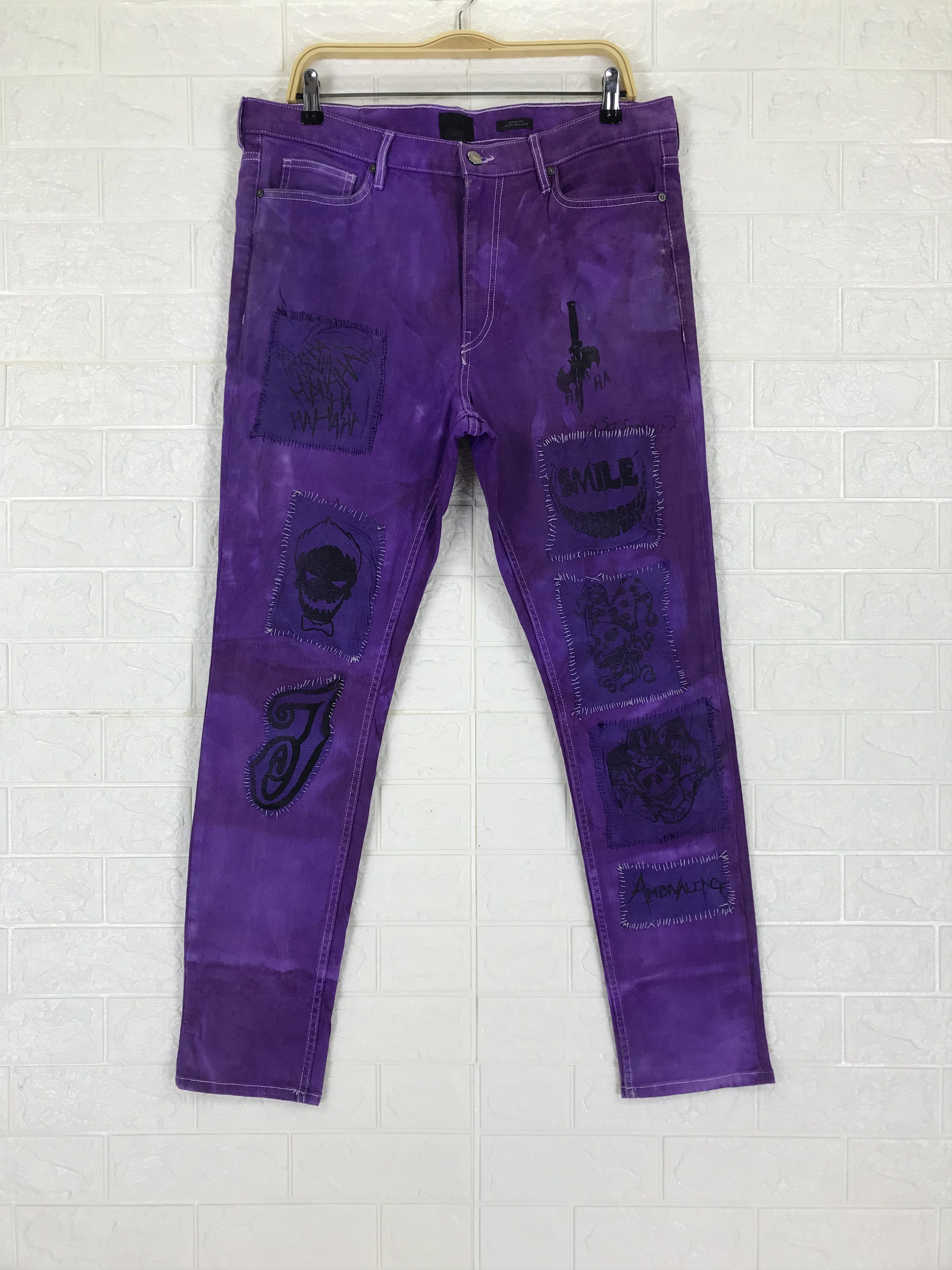 H&M H&M Custom Joker Ambivalence Jeans Size US 34 / EU 50 - 1 Thumbnail