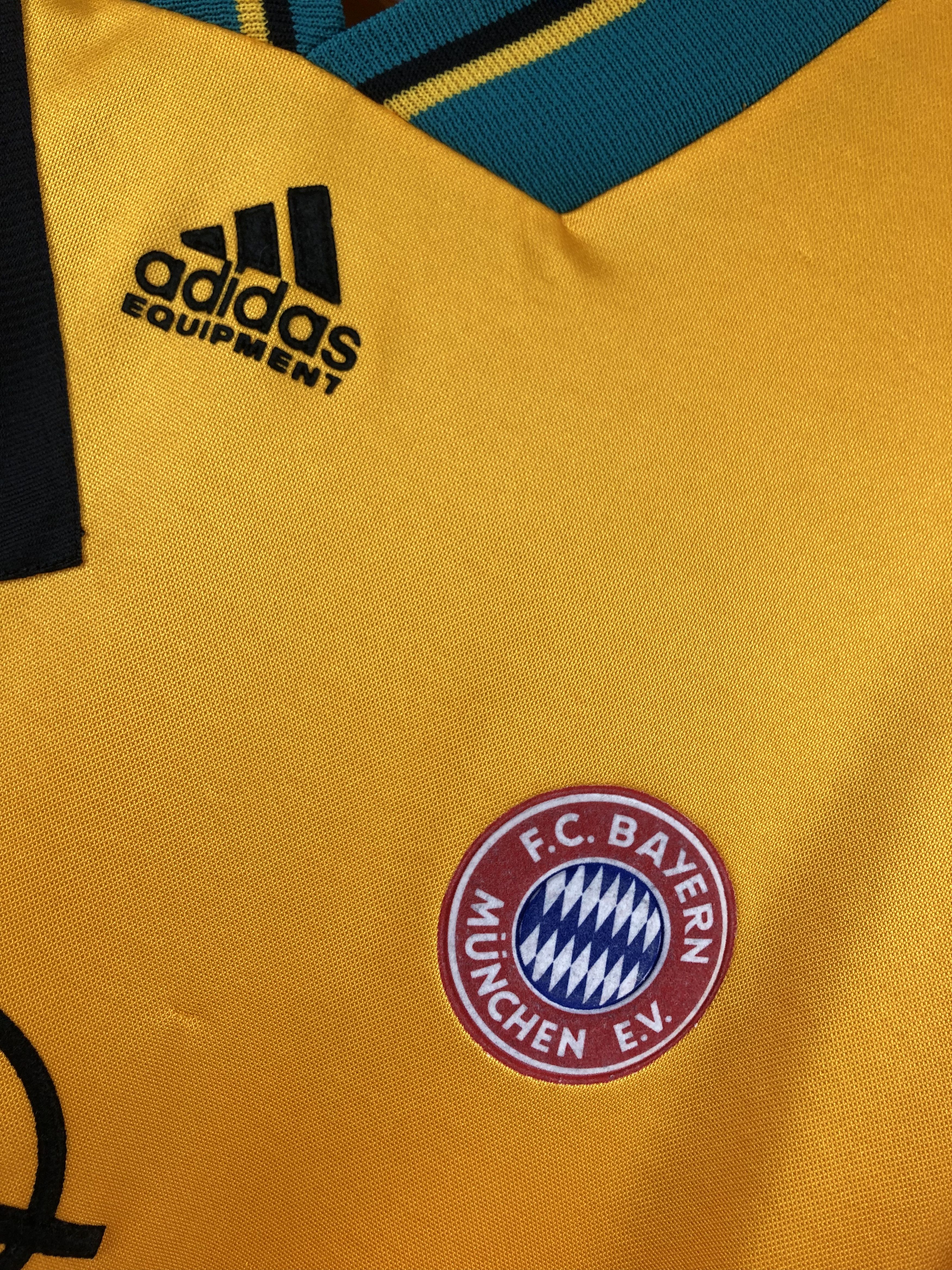 Bayern Munich Away football shirt 1993 Soccer Adidas Jersey