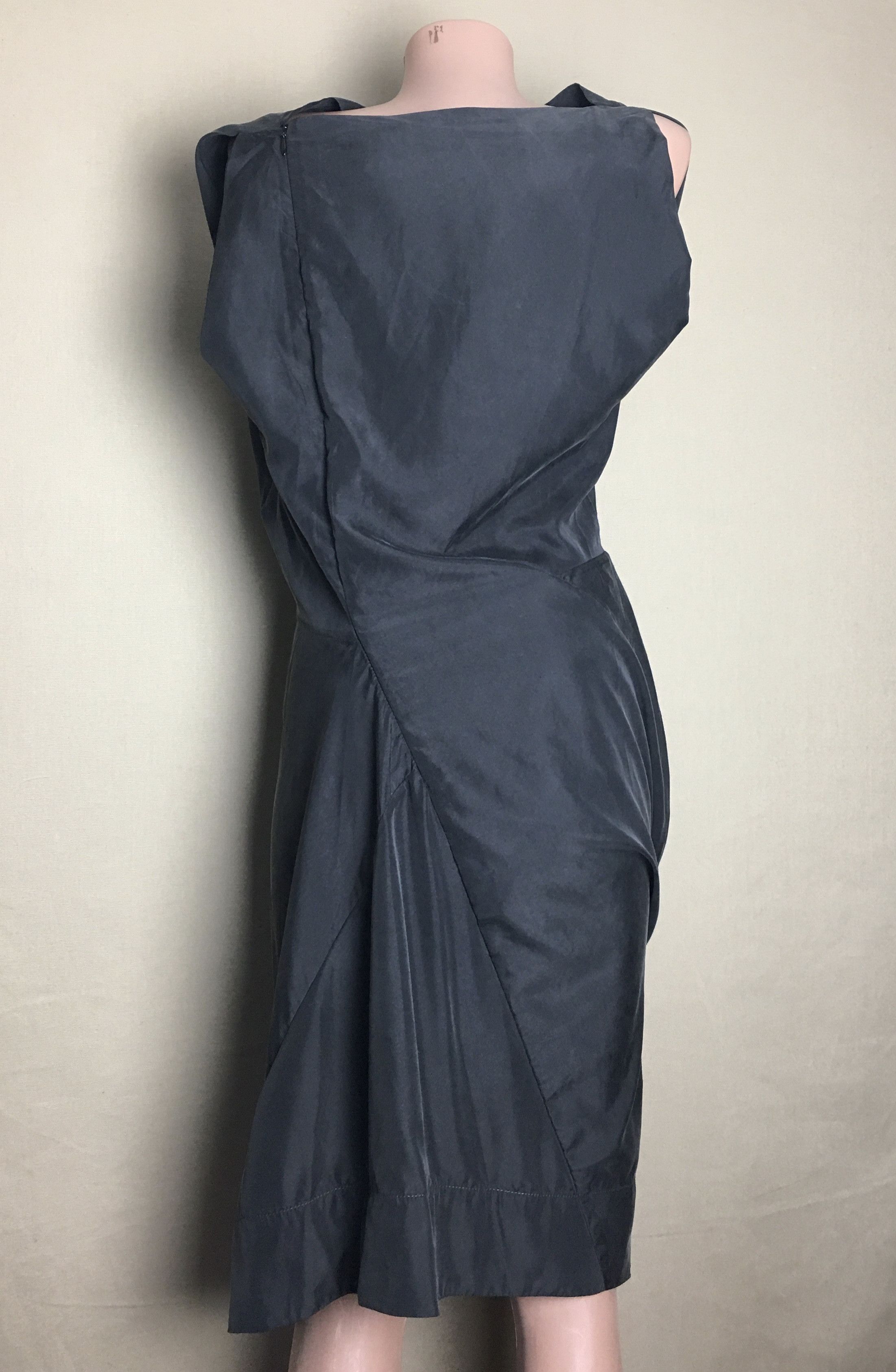 Vivienne Westwood Vivienne Westwood Anglomania Silk Blend Abstract Dress IT42 Size M / US 6-8 / IT 42-44 - 4 Thumbnail