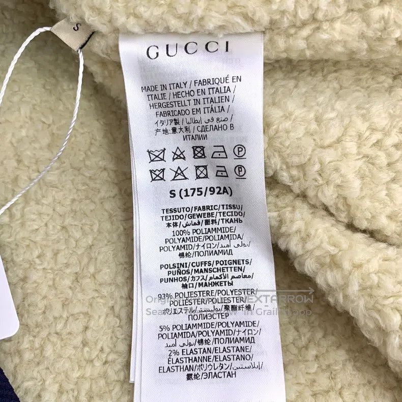 Other Gucci Colour block logo embroidery stand-up collar zipper Size US S / EU 44-46 / 1 - 6 Thumbnail
