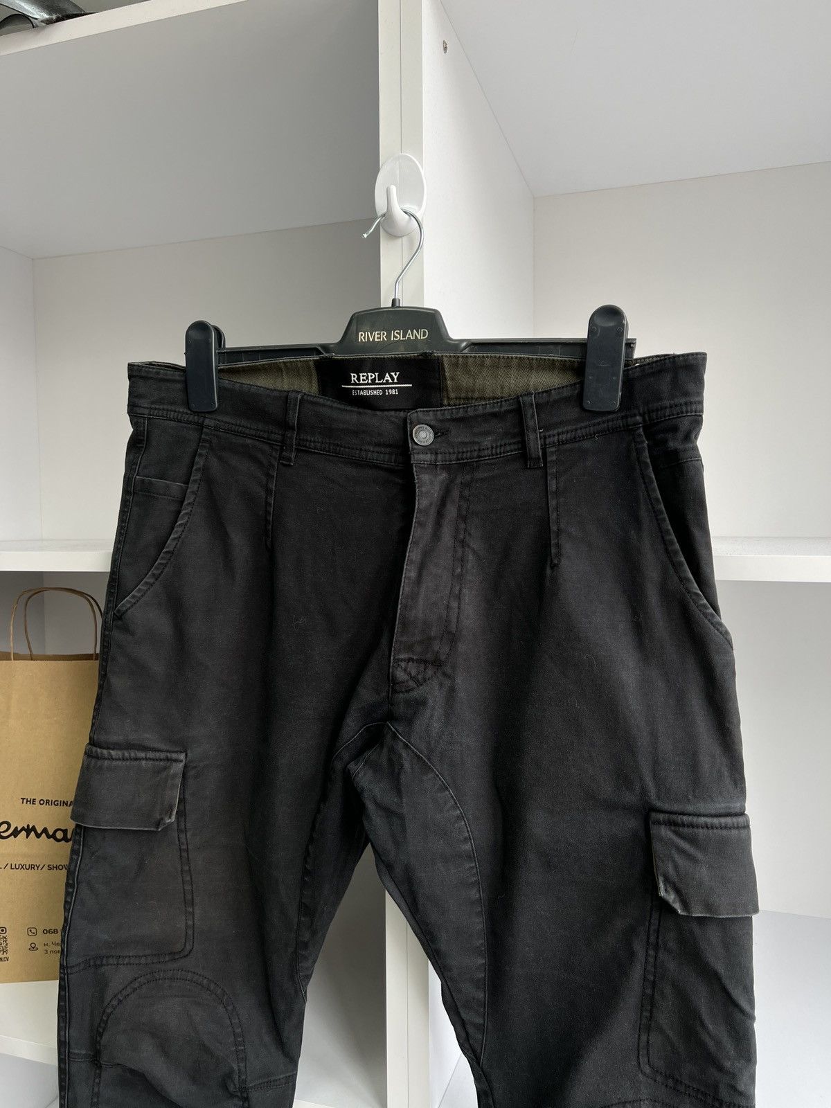 Replay × Vintage Vintage Replay Cargo street wear pants Size US 33 - 5 Thumbnail