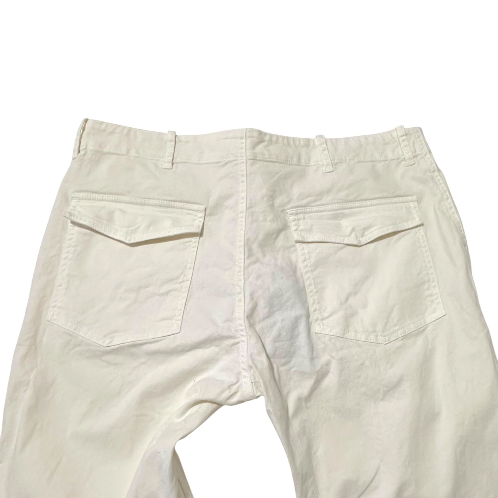 Nili Lotan Nili Lotan Jenna Pants in Eggshell, Size 12, NWT Size 34" / US 12 / IT 48 - 10 Thumbnail