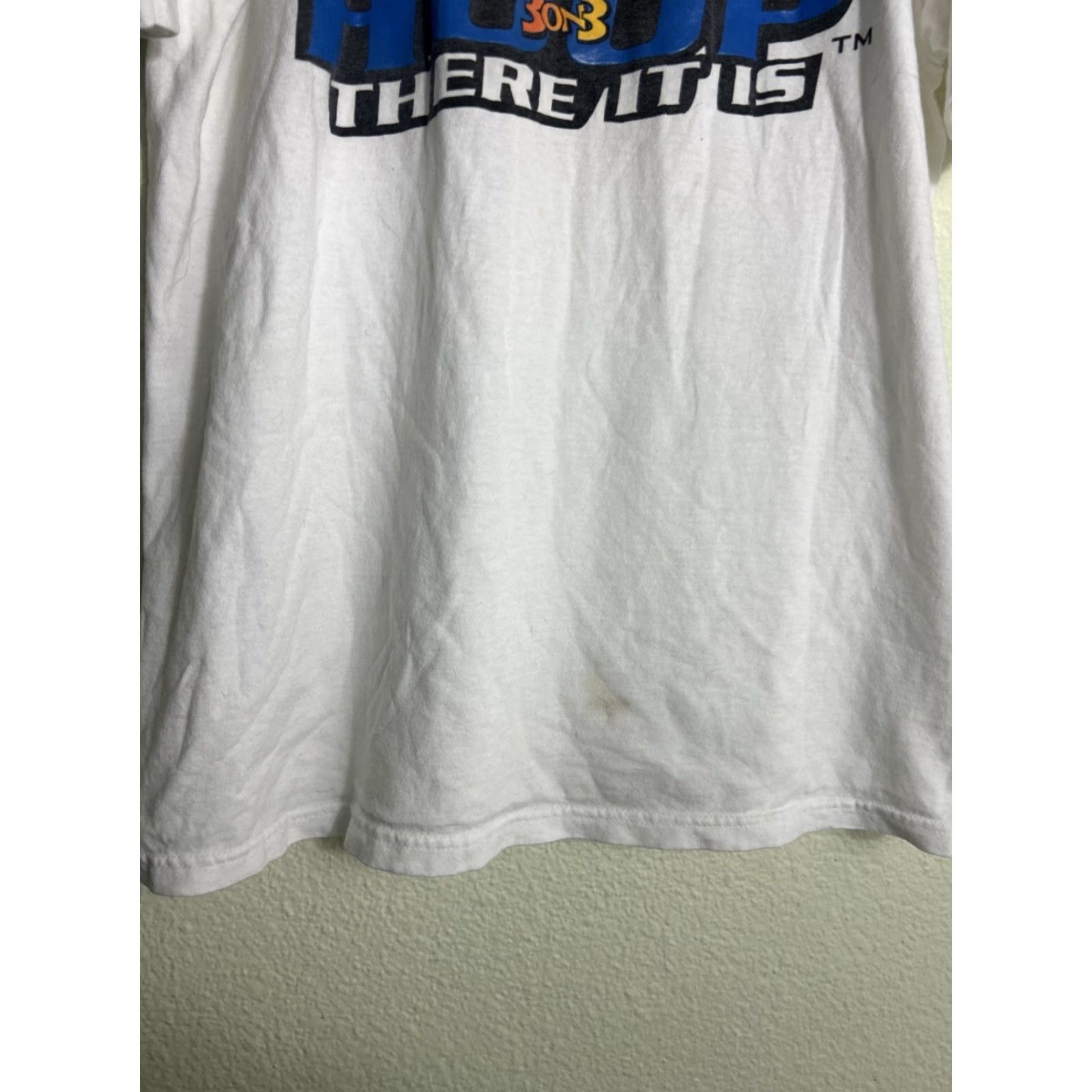 Anvil VINTAGE Anvil T-Shirt Square Hoop There It Is White XL Mens Size US XL / EU 56 / 4 - 7 Thumbnail