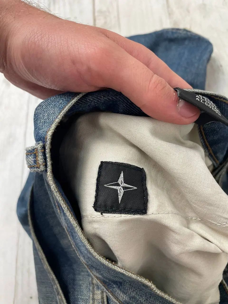 Stone Island Vintage Stone Island Denim Jeans 90s Size US 34 / EU 50 - 16 Thumbnail