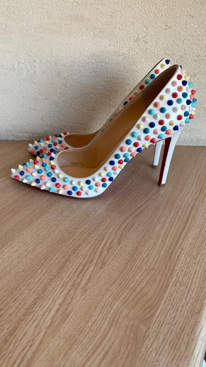 Christian Louboutin Christian louboutin Pigalle spikes Size US 8.5 / IT 38.5 - 2 Thumbnail