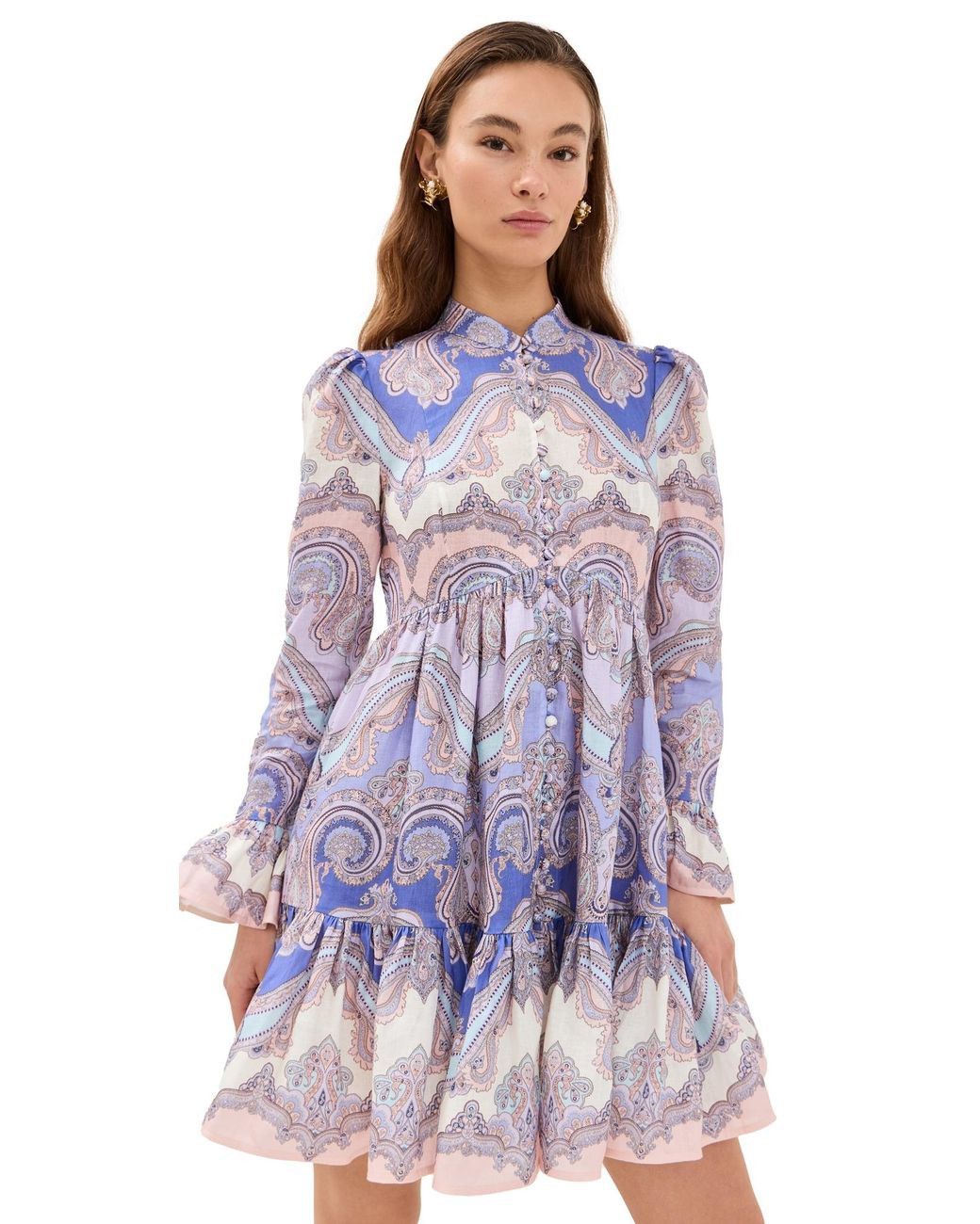 Zimmermann Zimmermann Paisley Mini Dress — Size 1 / US 6 — New Size S / US 4 / IT 40 - 3 Thumbnail