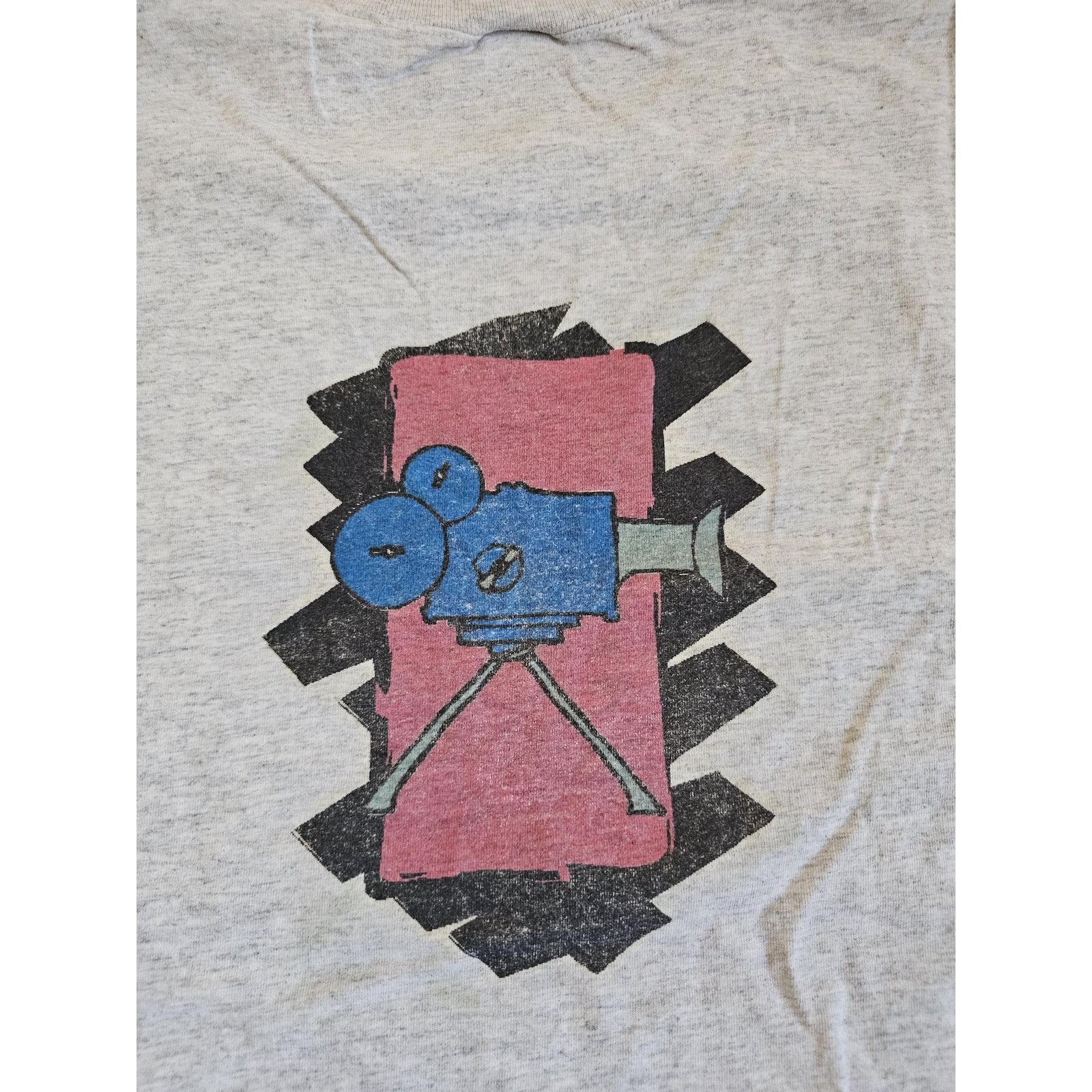 Cherokee Film Editing Movie Projector T-Shirt Double Sided XL? 1990s Size US XL / EU 56 / 4 - 2 Thumbnail