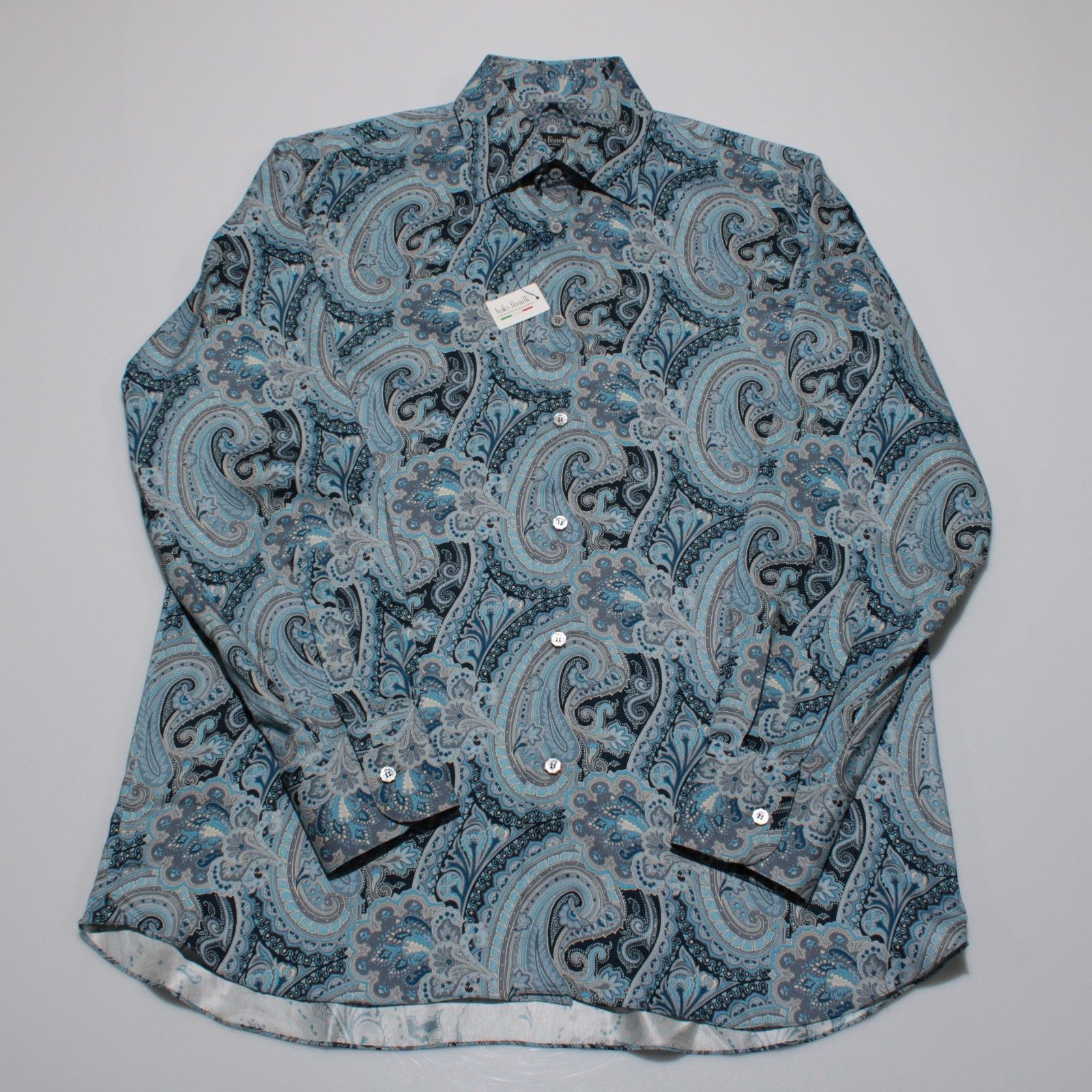 Other Italo Ferretti New with tags Shirt Size M US In Blue Size US M / EU 48-50 / 2 - 4 Thumbnail