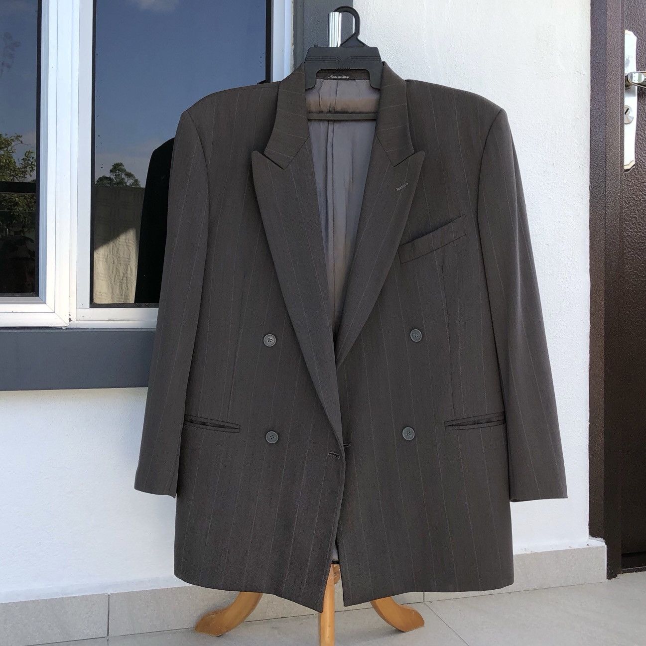 Ferre Gianfranco Ferre Studio Wool Blazer / Coat Made In Italy Size 38L - 7 Thumbnail