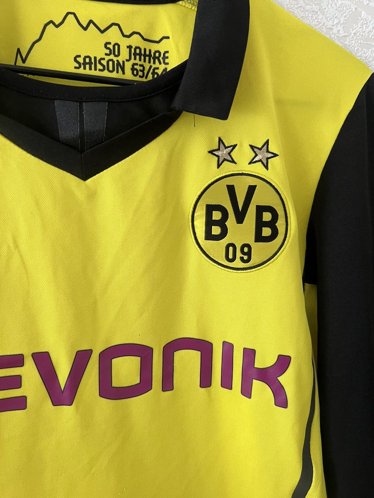 Puma BORUSSIA DORTMUND 2013 2014 HOME SHIRT JERSEY PUMA #14 JOJIC Size US S / EU 44-46 / 1 - 8 Thumbnail