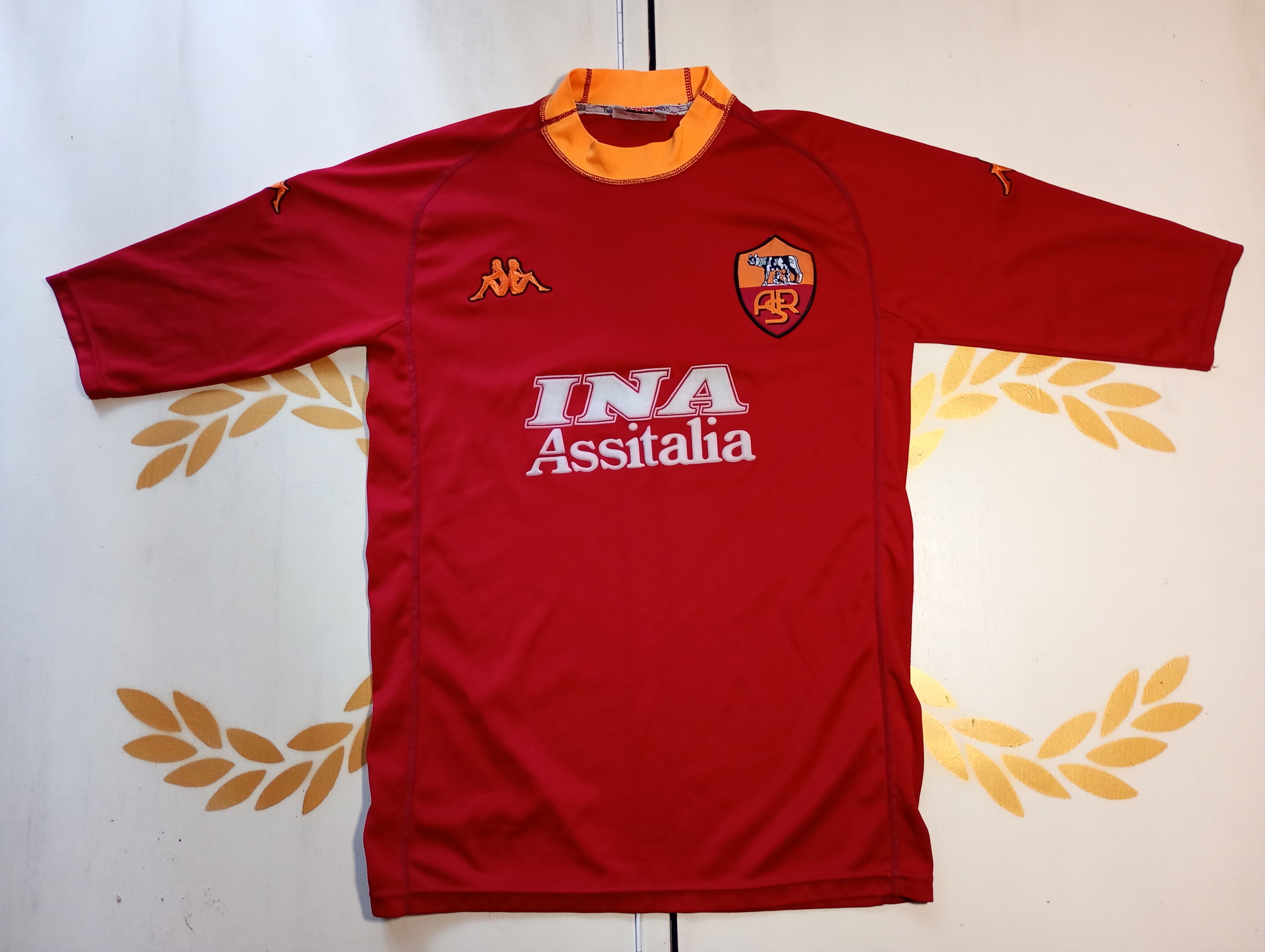 Kappa Kappa AC Roma Fans Jersey 2000-2001 Size US S / EU 44-46 / 1 - 2 Thumbnail