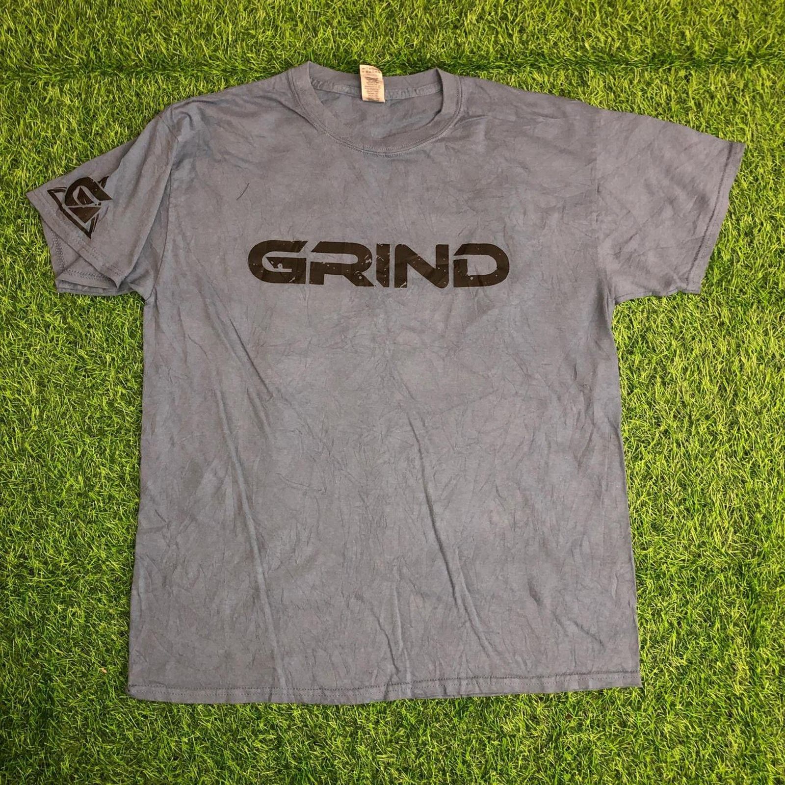 Gildan Men’s Blue ‘Grind’ Graphic Number Tee Size US L / EU 52-54 / 3 - 1 Thumbnail