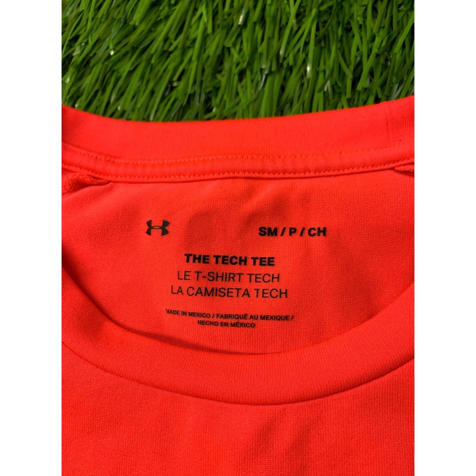 Under Armour UNDER ARMOUR TECH TEE SHIRT 2020 MEN TRAINING COMPRESSION JERSEY ORIGINAL SIZE S Orange Short Sleeve 100% Polyester Crew Neck Size US S / EU 44-46 / 1 - 4 Thumbnail