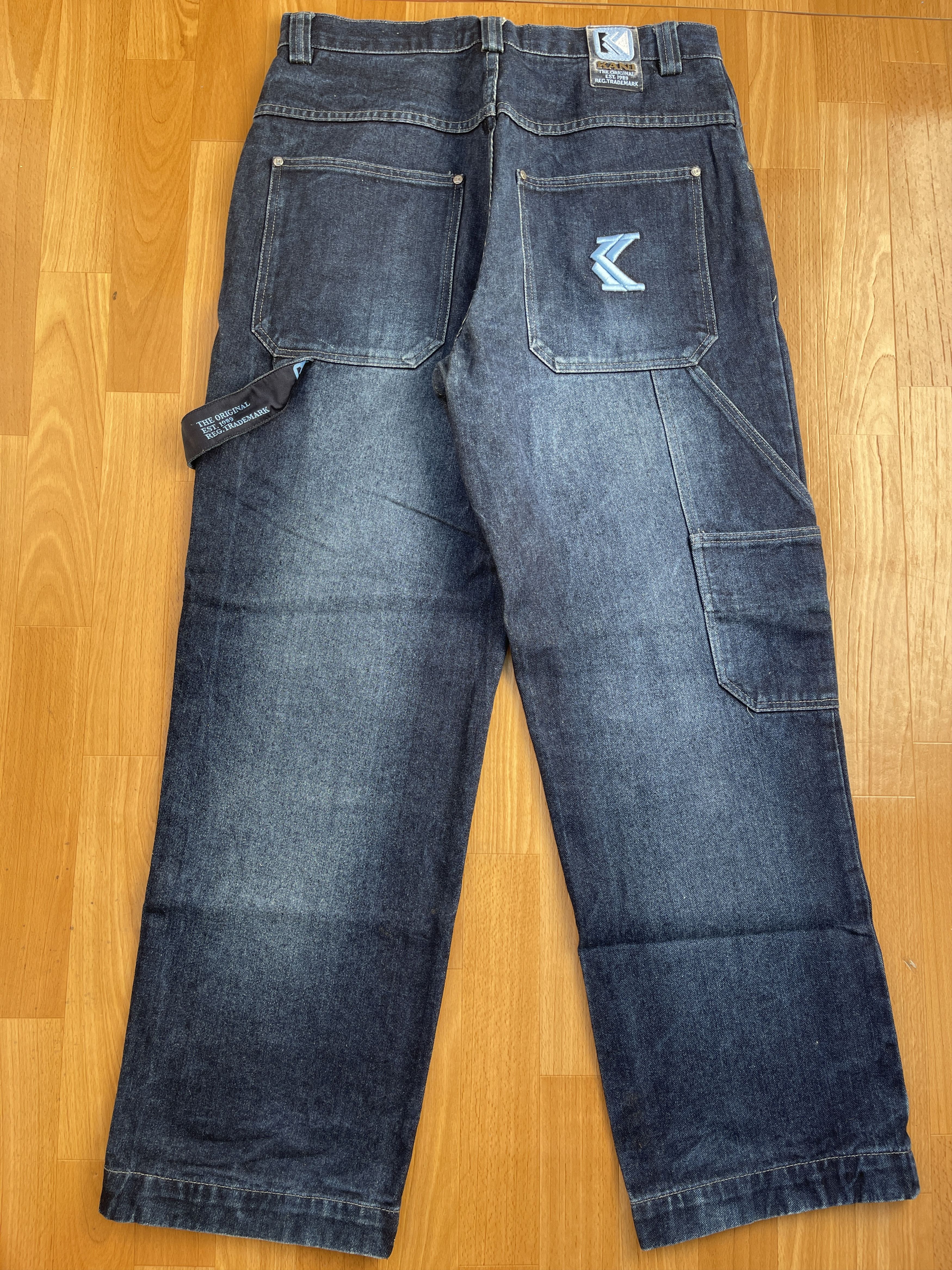 Karl Kani KARL KANI jeans, baggy, vintage Kani jeans, 90s hip hop W 32 Size US 32 / EU 48 - 2 Thumbnail