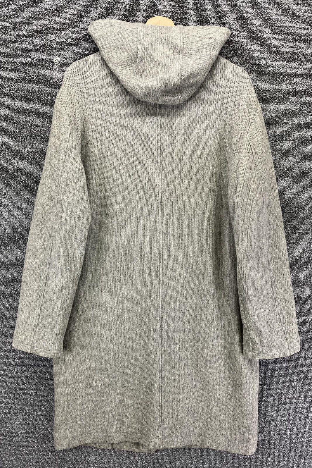Yohji Yamamoto Vintage Yohji Yamamoto A.A.R Hoodie Wool Long Jacket Size US L / EU 52-54 / 3 - 13 Thumbnail