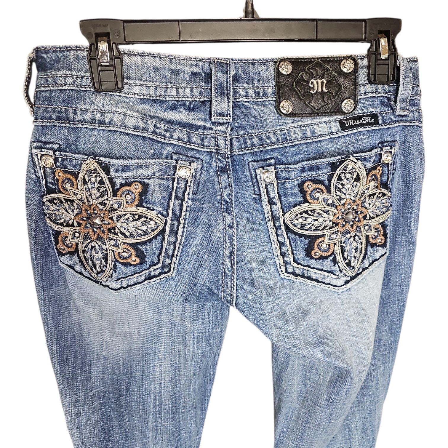 Miss Me Miss Me Signature Boot Jeans Size 28 Inseam 34 Size 28" / US 6 / IT 42 - 4 Thumbnail