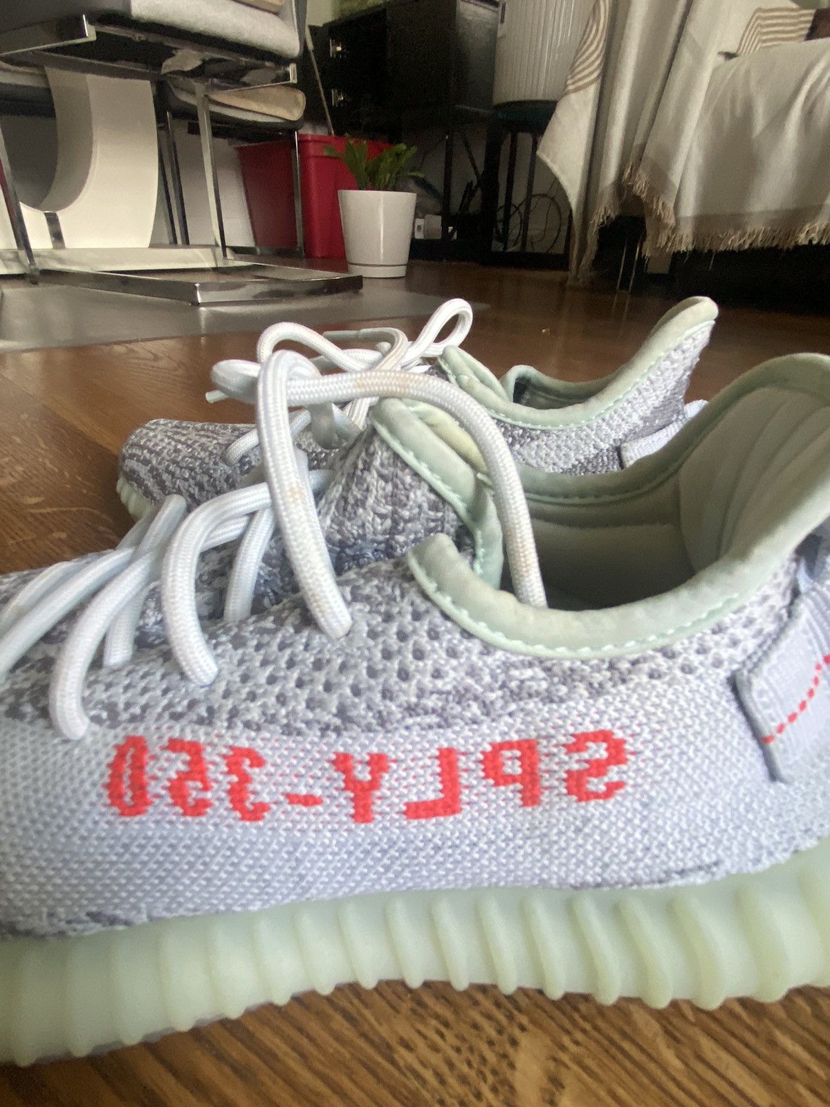 Adidas × Kanye West adidas YEEZY BOOST 350v2 Blue Tint Size US 6 / EU 39 - 5 Thumbnail