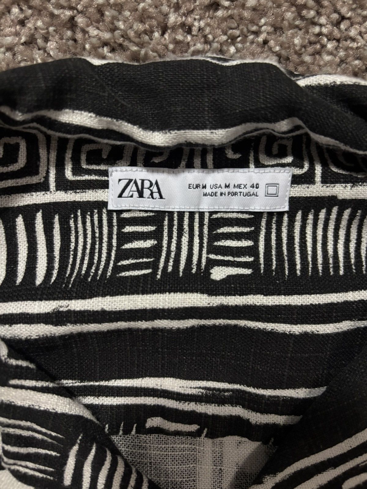 Zara Zara Aztec Pattern Shirt Size US M / EU 48-50 / 2 - 2 Thumbnail