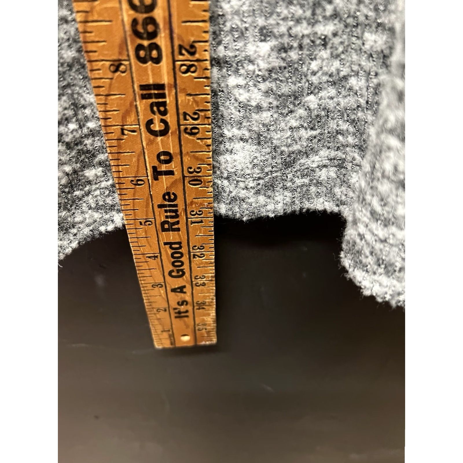 Vintage Style & Co Turtleneck Shirt Mock Gray Long Sleeve NWT Womens Large Size L / US 10 / IT 46 - 5 Thumbnail