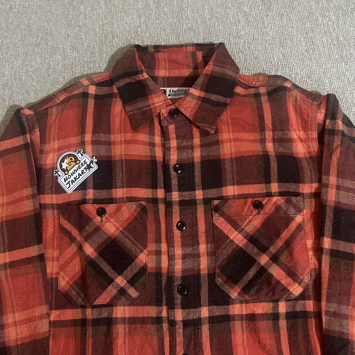 Bape Check Flannel Shirt Size US S / EU 44-46 / 1 - 2 Thumbnail