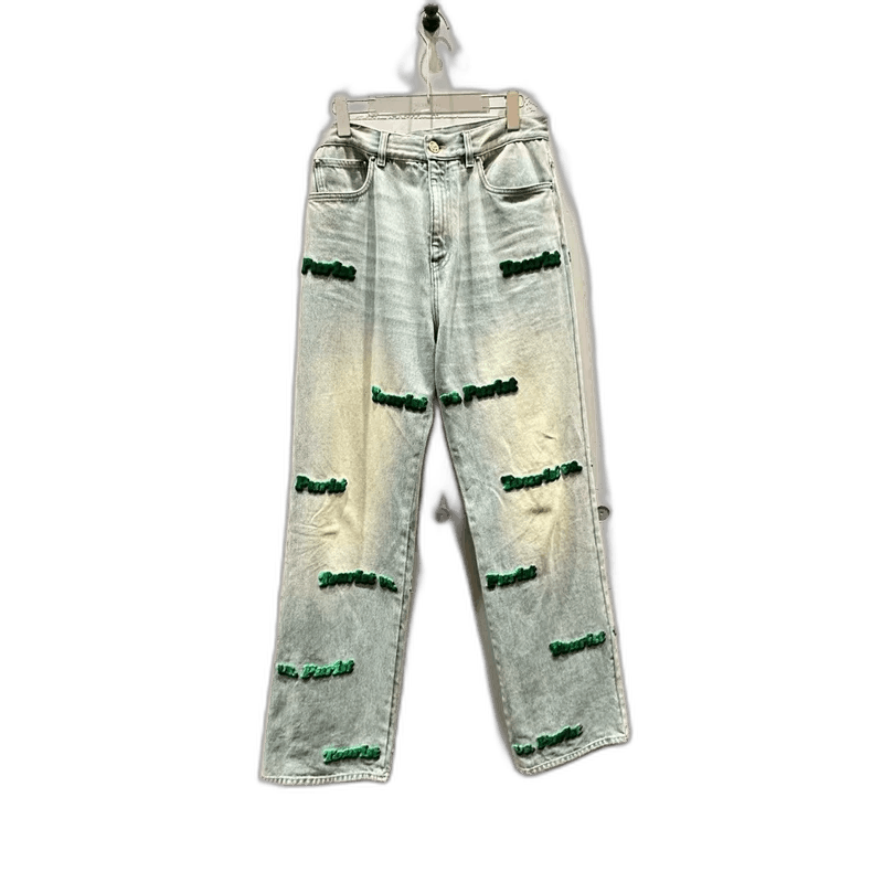 Louis Vuitton Louis Vuitton Vintage Distressed Denim Pants Size US 32 / EU 48 - 1 Thumbnail