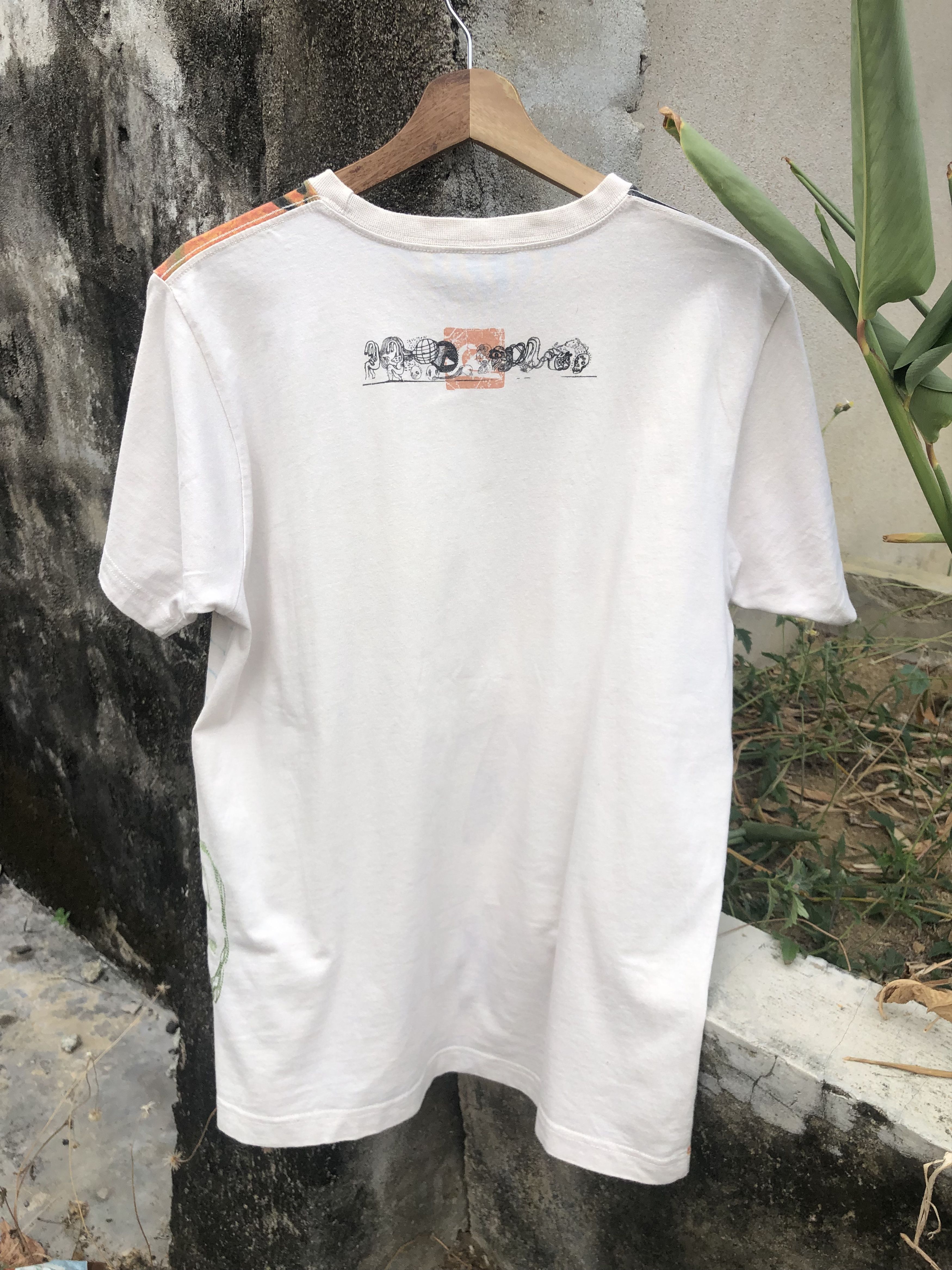 Quiksilver 2000s vintage Quiksilver OverPrint T-shirt Size US M / EU 48-50 / 2 - 2 Thumbnail