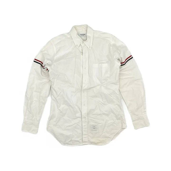 Thom Browne Casual Button-Up Long Sleeve Shirt 0079