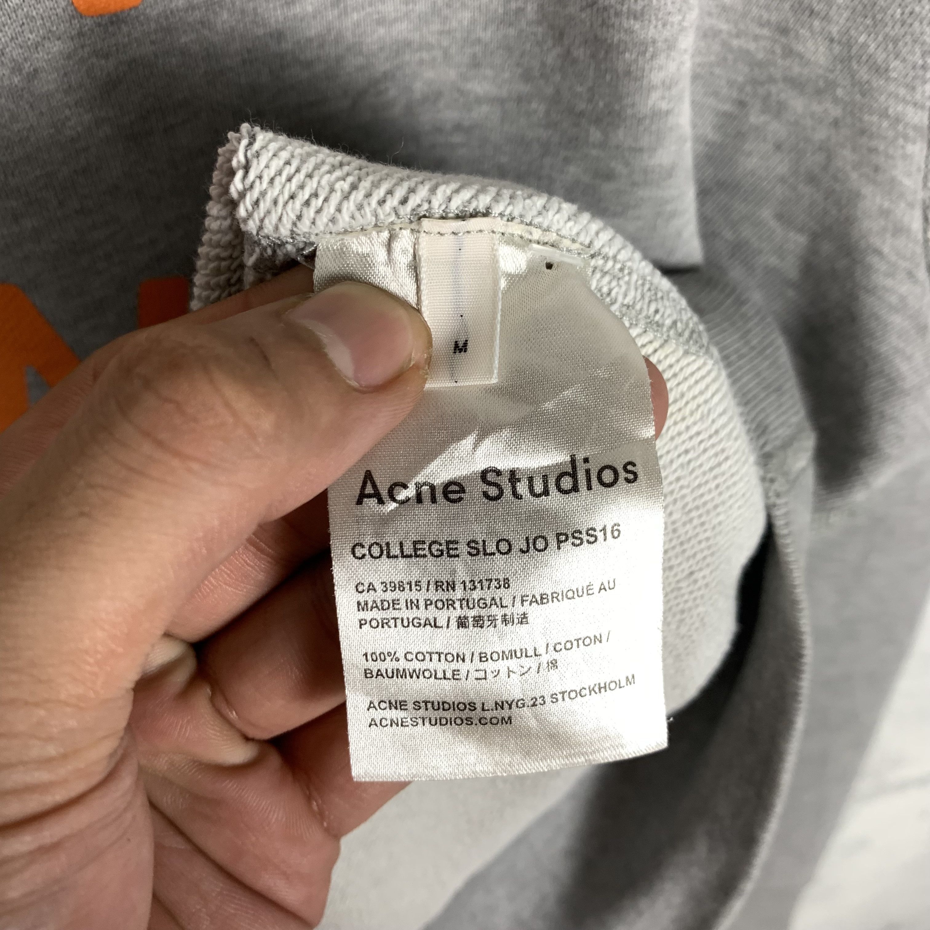 Acne Studios Acne Studios Our Journey Sweatshirt Crewneck Size US M / EU 48-50 / 2 - 4 Thumbnail