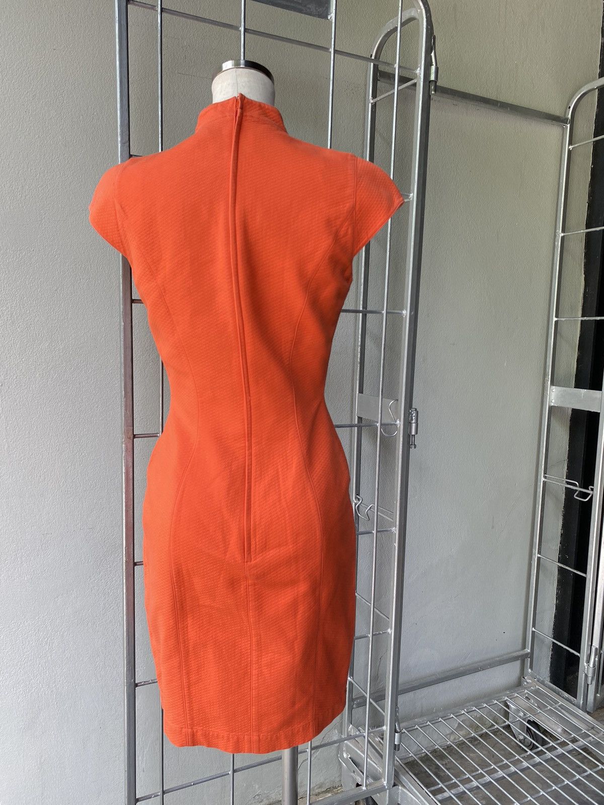 Thierry Mugler Thierry Mugler orange dress Size S / US 4 / IT 40 - 4 Thumbnail