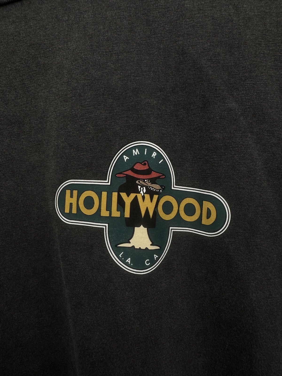 Amiri Amiri Hollywood Wolf Tee Size US M / EU 48-50 / 2 - 2 Thumbnail