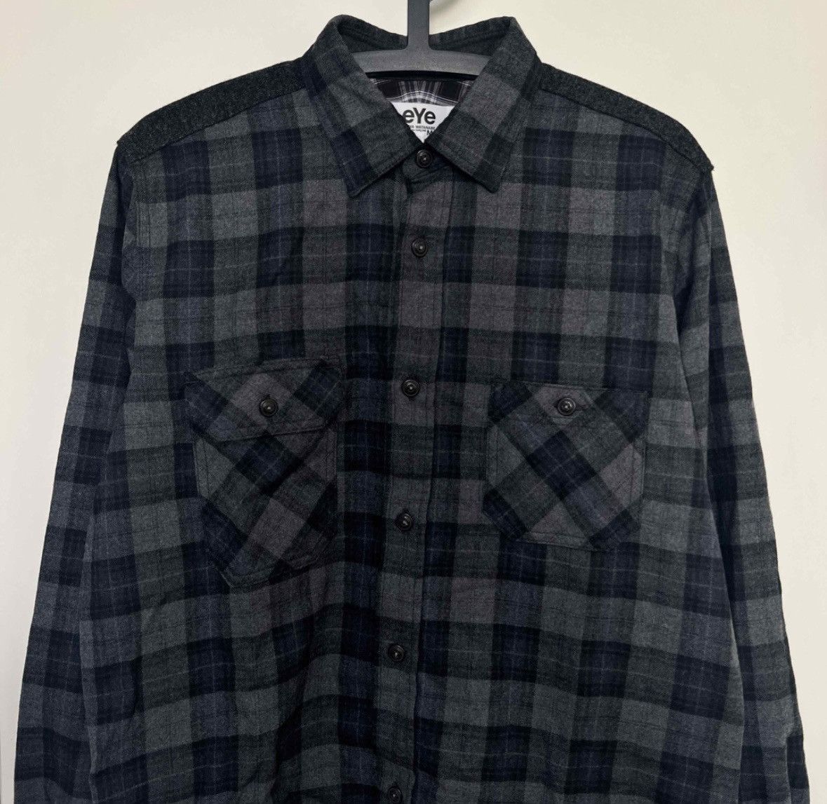 Junya Watanabe EYE Junya Watanabe Man Wool Flannel Shirt Size US S / EU 44-46 / 1 - 2 Thumbnail