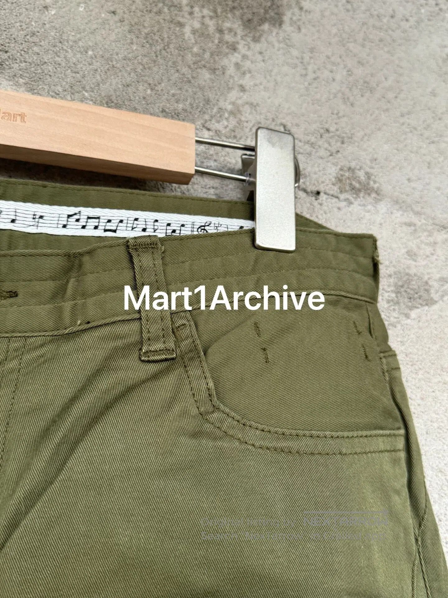 Number (N)ine Number Nine Military Green Casual Pants. Size US 34 / EU 50 - 4 Thumbnail