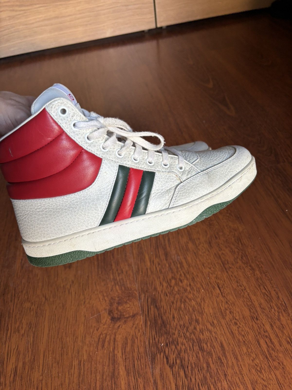 Gucci Gucci Praga karibu leather sneakers Size US 8 / EU 41 - 6 Thumbnail