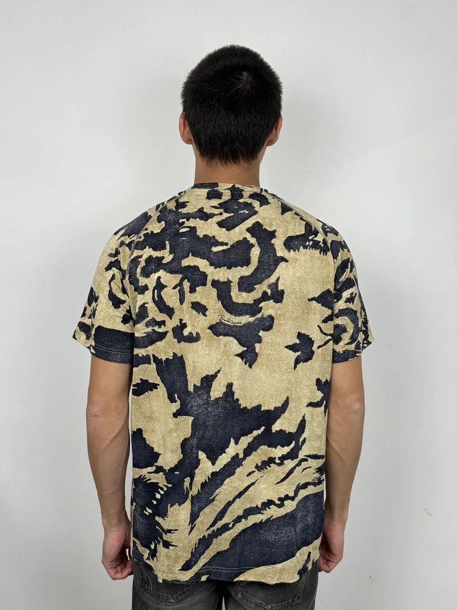 Roberto Cavalli AW2001 Roberto Cavalli Camo Bird Beige T-Shirt Size US M / EU 48-50 / 2 - 2 Thumbnail
