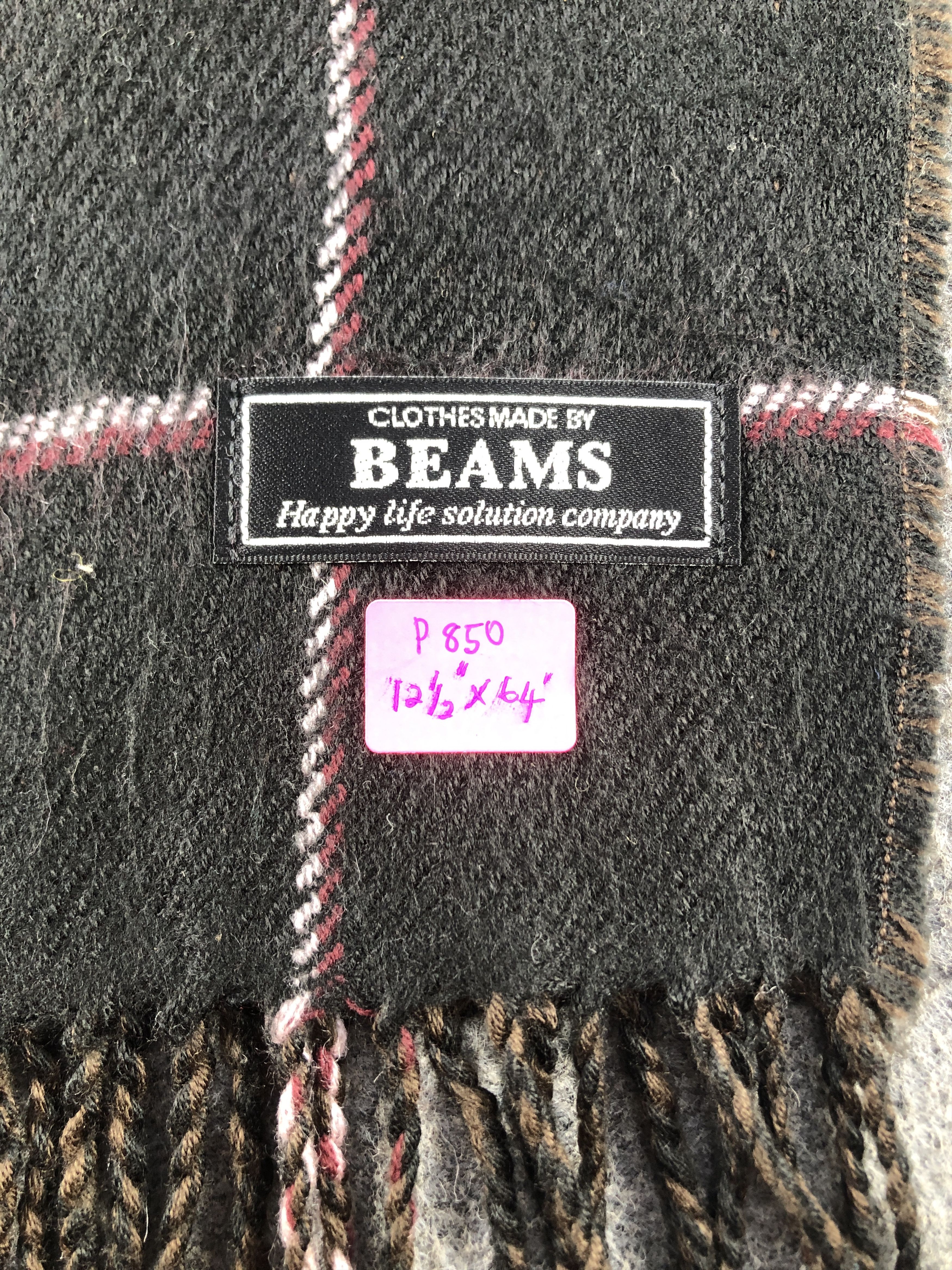 Beams Plus Beams Scarf / Muffler / Neckwear P850 Size ONE SIZE - 4 Thumbnail