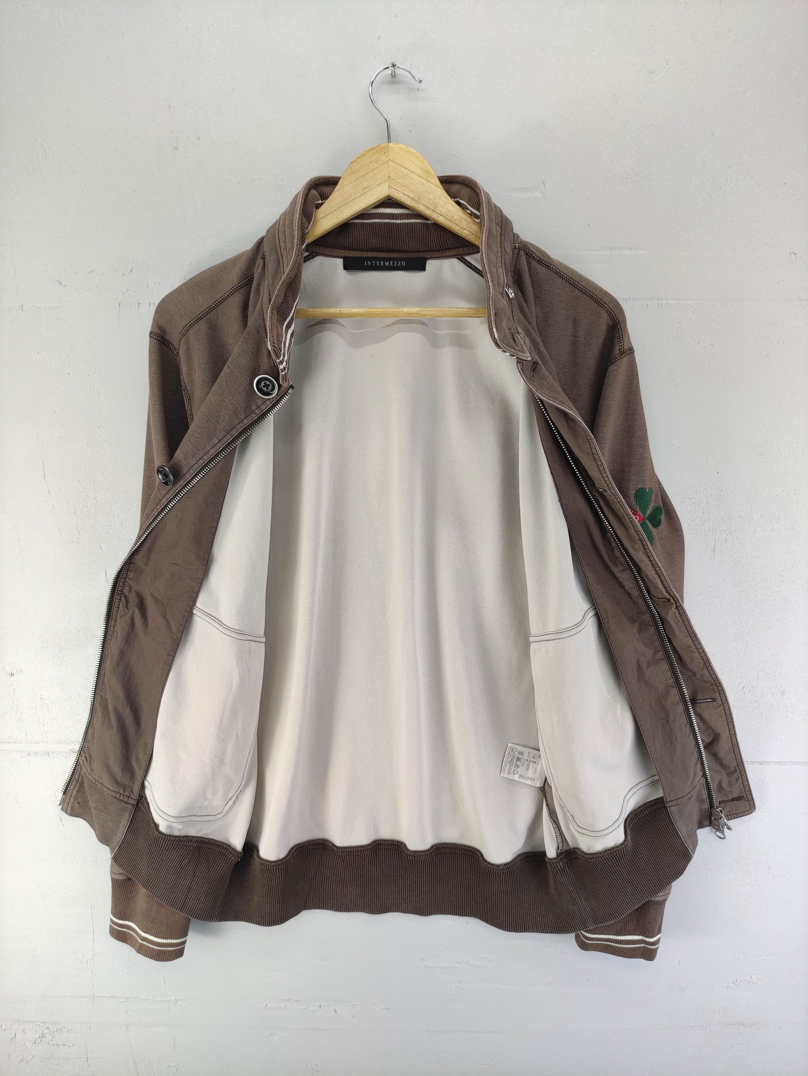 Japanese Brand Vintage Intermezzo Sweater Jacket Zipper With Hoodie Size US M / EU 48-50 / 2 - 7 Thumbnail