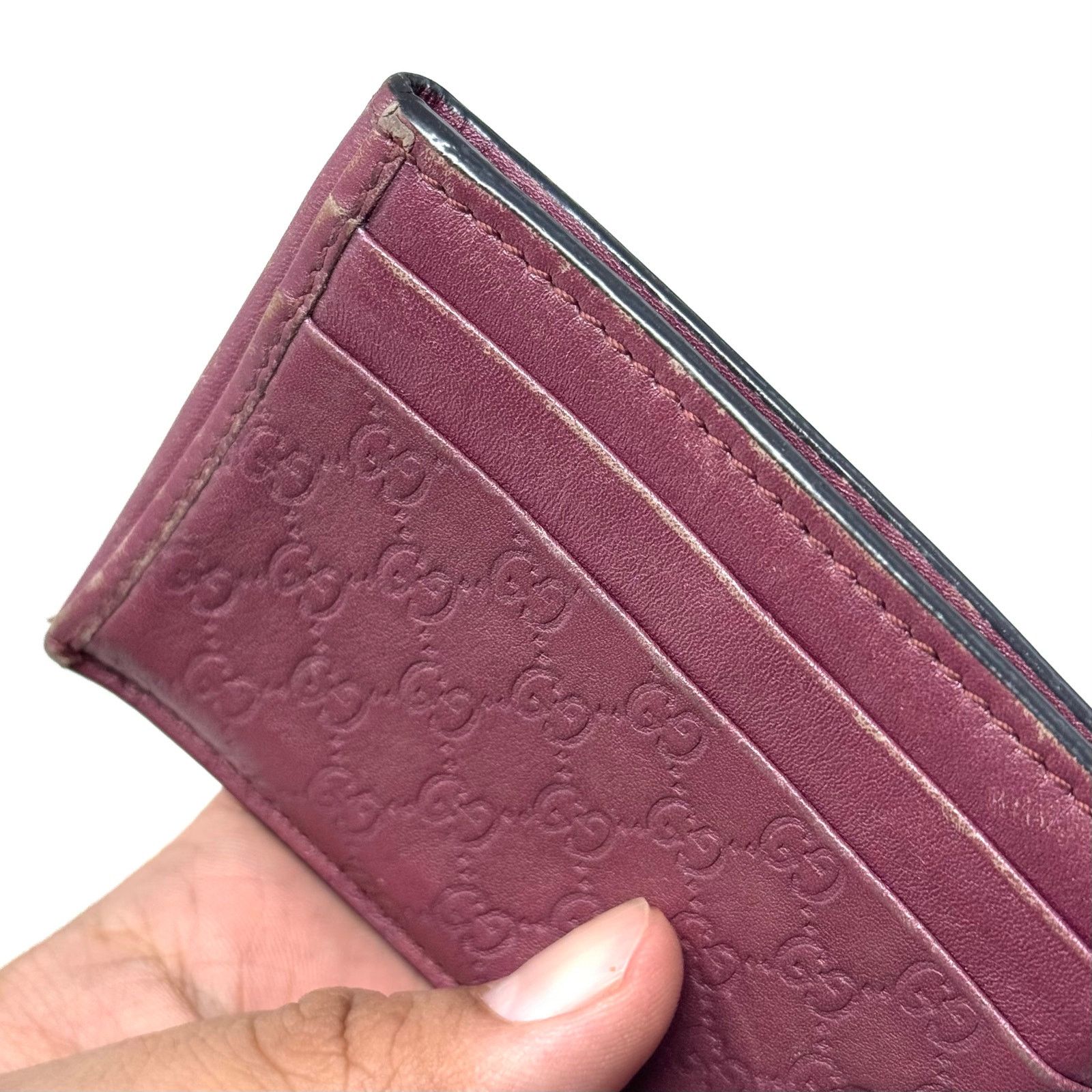 Gucci Gucci Purple Cardholder Wallet Size ONE SIZE - 6 Thumbnail