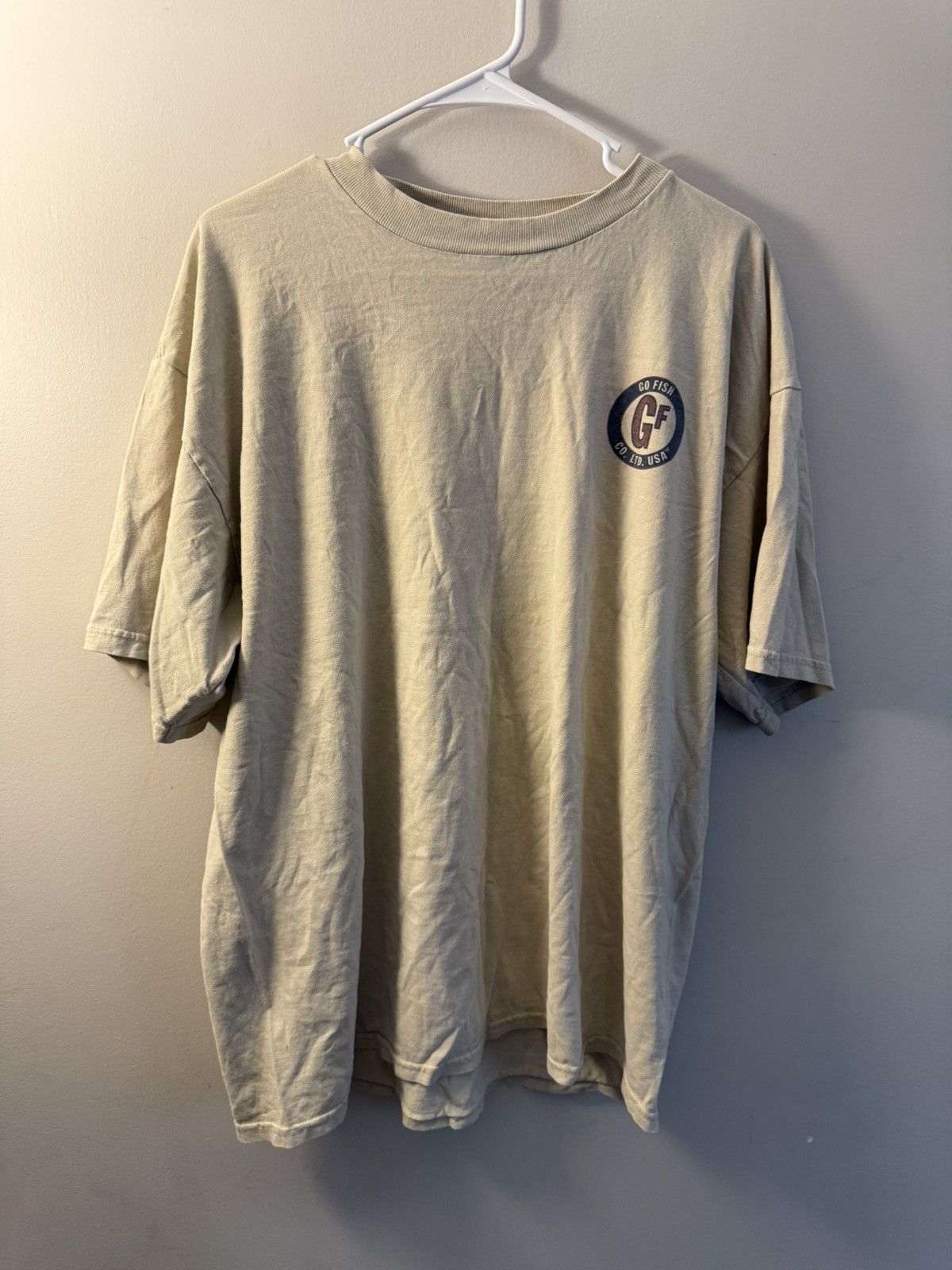 Vintage Vintage 90s Tultex “Women love me, Fish fear me” tee Size US XL / EU 56 / 4 - 3 Thumbnail