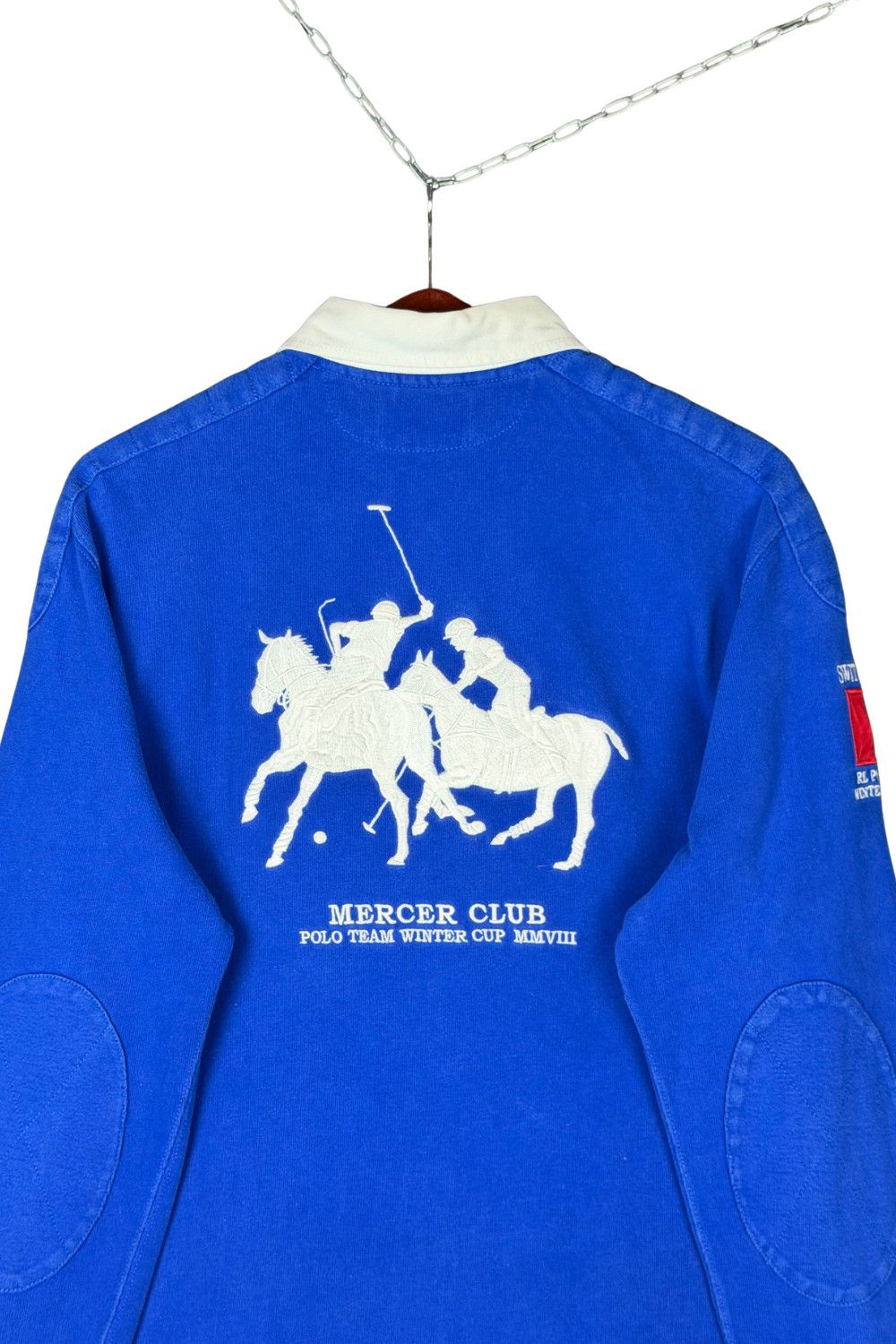 Polo Ralph Lauren 2008 Polo Ralph Lauren Switzerland Rugby Shirt Size US L / EU 52-54 / 3 - 5 Thumbnail