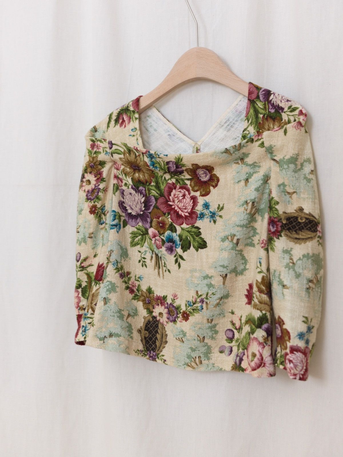 Junya Watanabe Junya Watanabe | AW1999 Vintage Floral Top Size S / US 4 / IT 40 - 3 Thumbnail