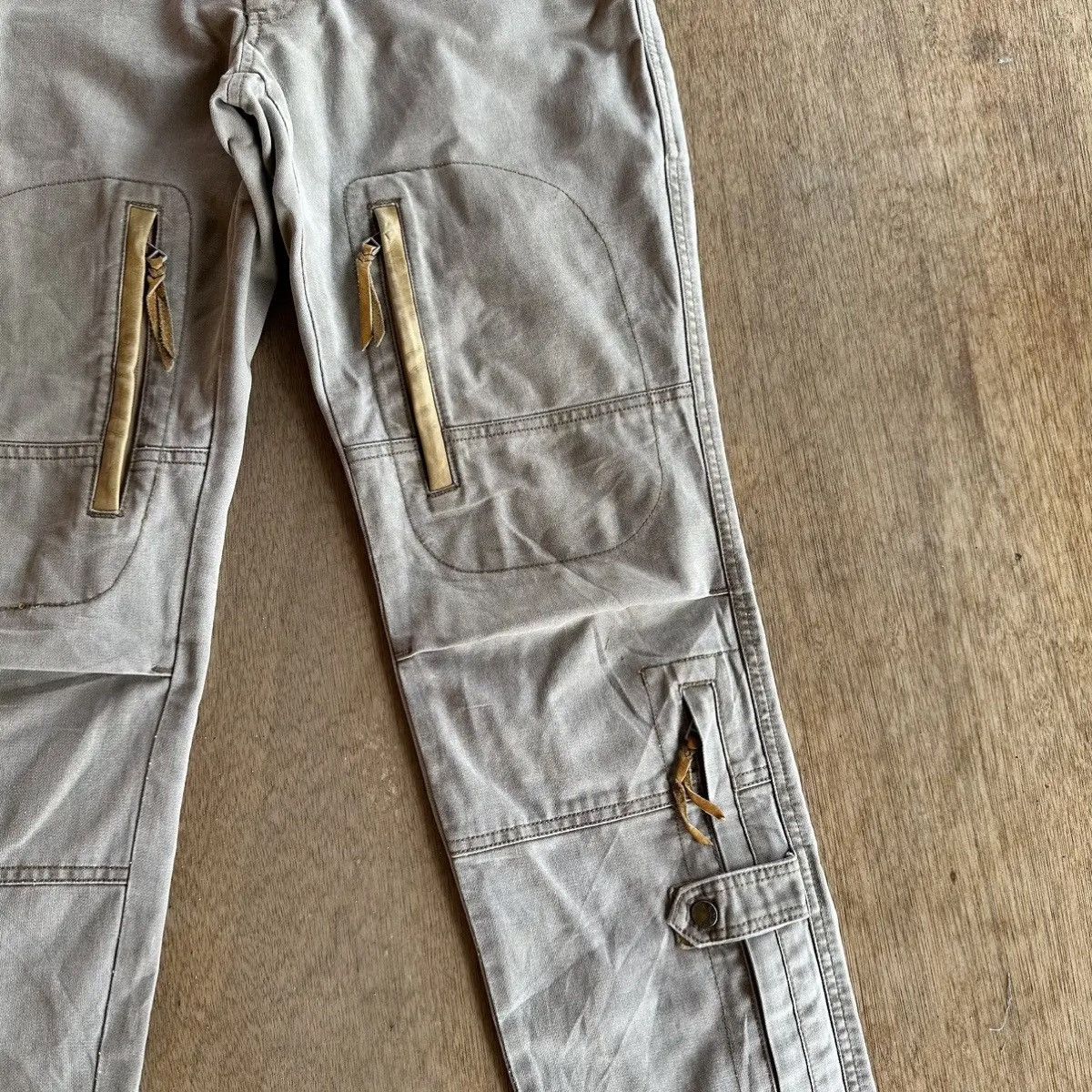 Le Grande Bleu (L.G.B.) CRAZY🔥🔥MIX FRITZ JAPAN Vintage Double Knee VERY RARE Pants Size US 30 / EU 46 - 6 Thumbnail