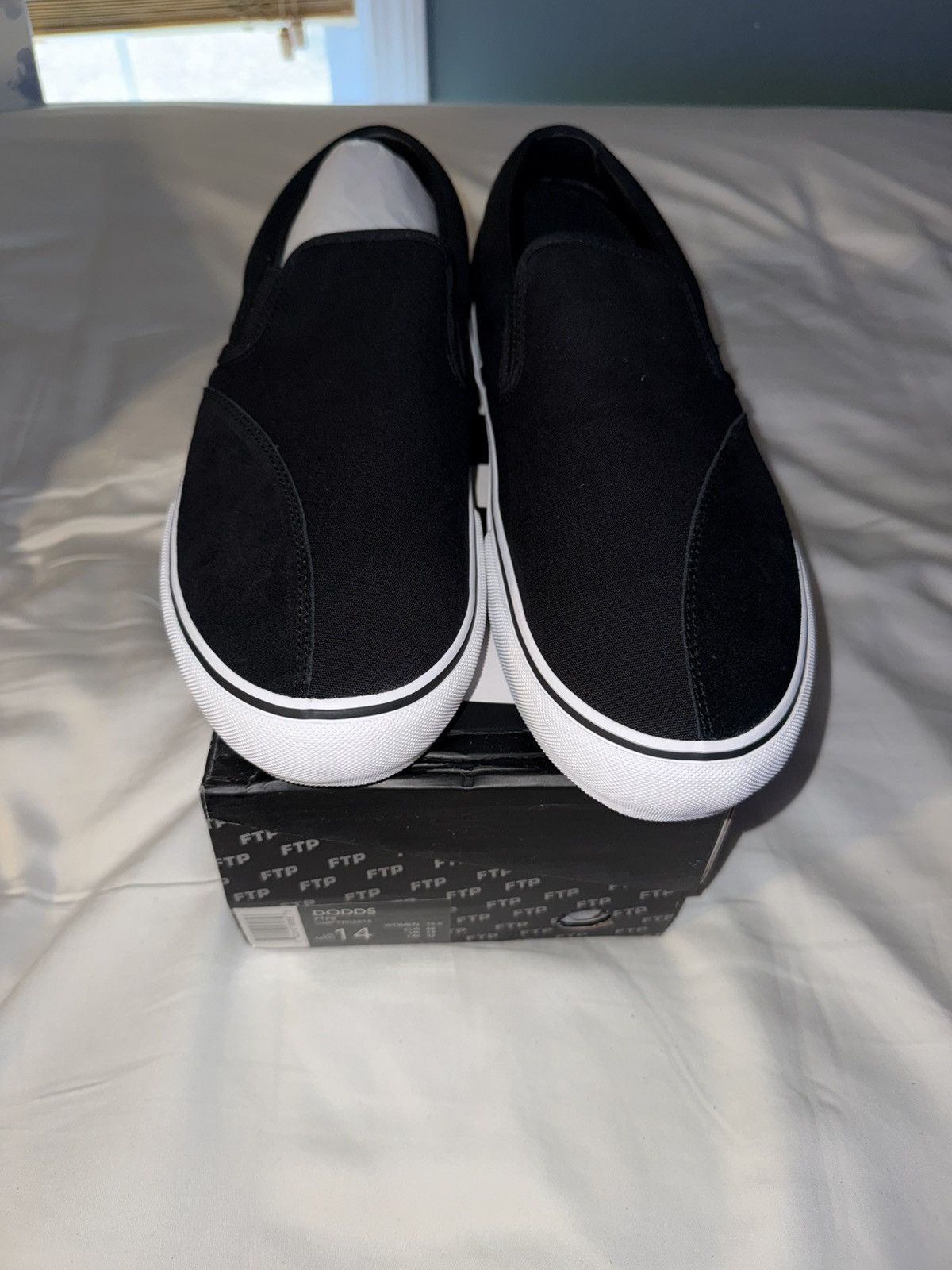 ClearWeather × Fuck The Population FTP CLEARWEATHER DODDS SIZE 14 BLACK Size US 14 / EU 47 - 3 Thumbnail