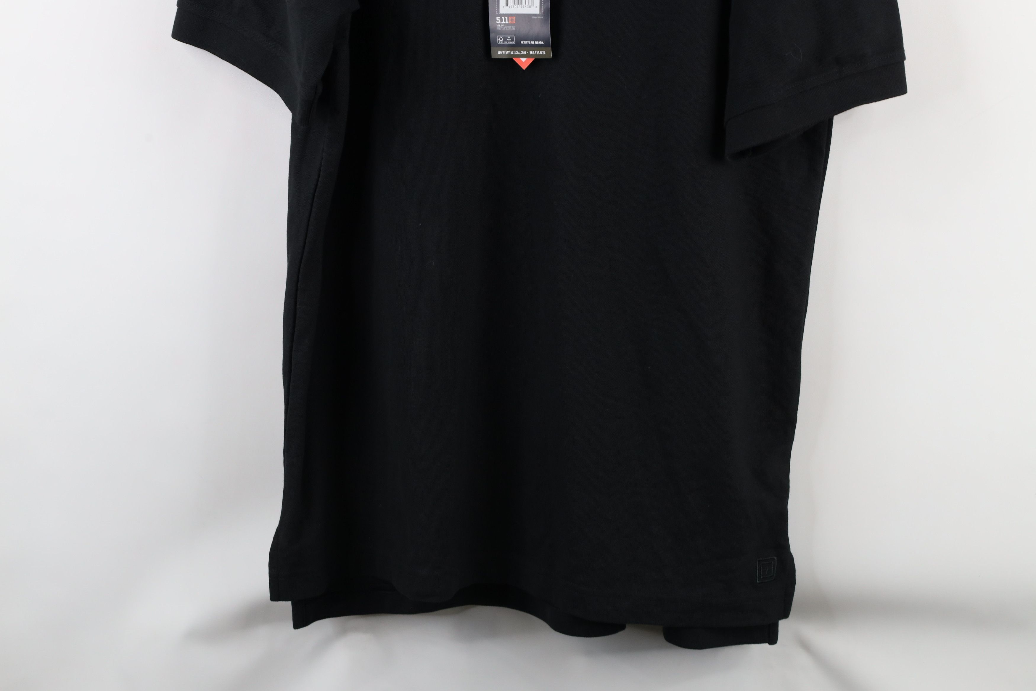 Vintage New 5.11 Tactical Series Uniform Short Sleeve Polo Black Size US L / EU 52-54 / 3 - 3 Thumbnail