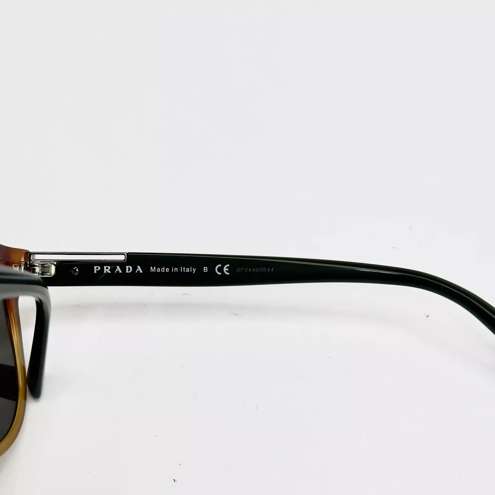 Prada PRADA Square 08U Brown Green Authentic Sunglasses PR08US Size ONE SIZE - 4 Thumbnail