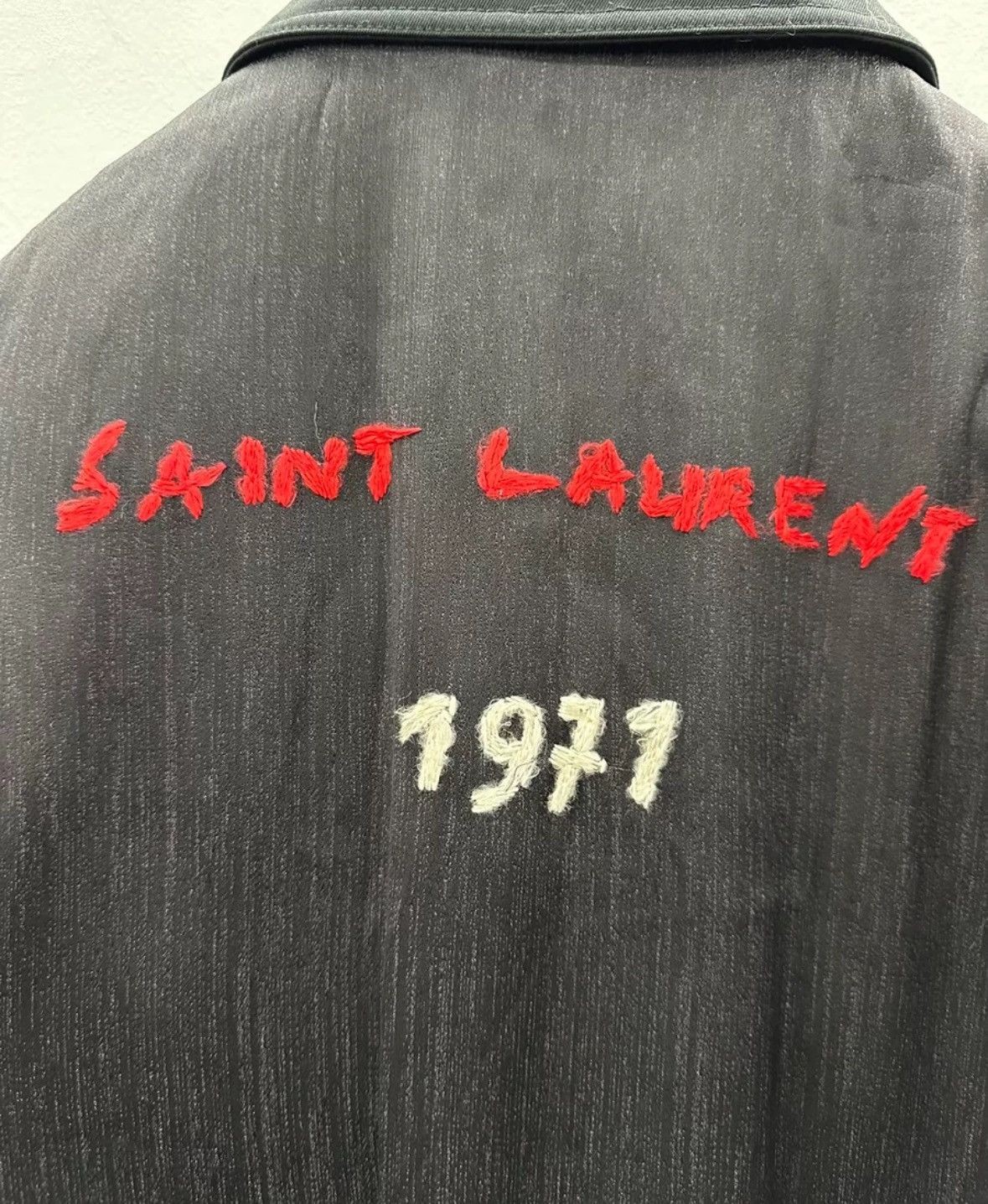 Saint Laurent Paris × Yves Saint Laurent Saint Laurent YSL Black Beige Show Jacket2412-Nextarrow Size US S / EU 44-46 / 1 - 5 Thumbnail