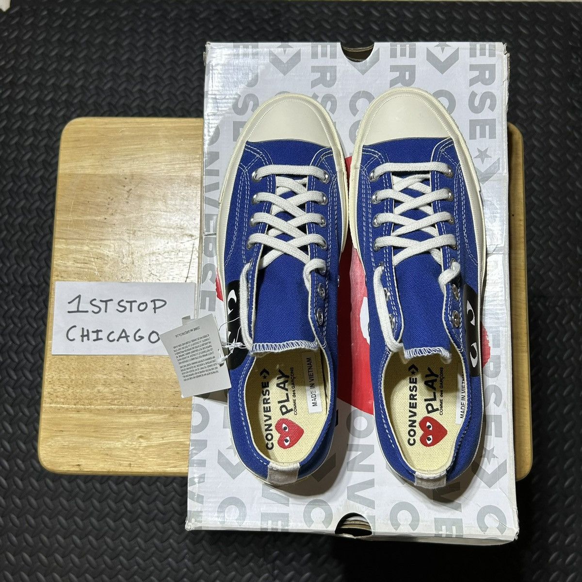 Comme des Garcons PLAY × Converse Converse Chuck Taylor Low x CDG Comme Des Garcons Sz 10 NEW Size US 10 / EU 43 - 5 Thumbnail