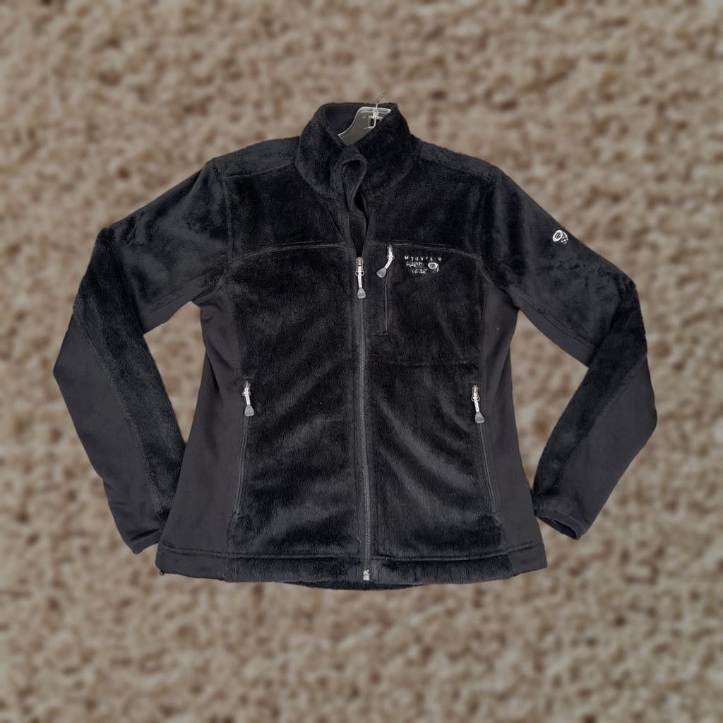 Mountain Hardwear Mountain Hard Wear Jacket Womens XS Black Fleece Full Zip Softshell Outdoor Size XS / US 0-2 / IT 36-38 - 1 Thumbnail